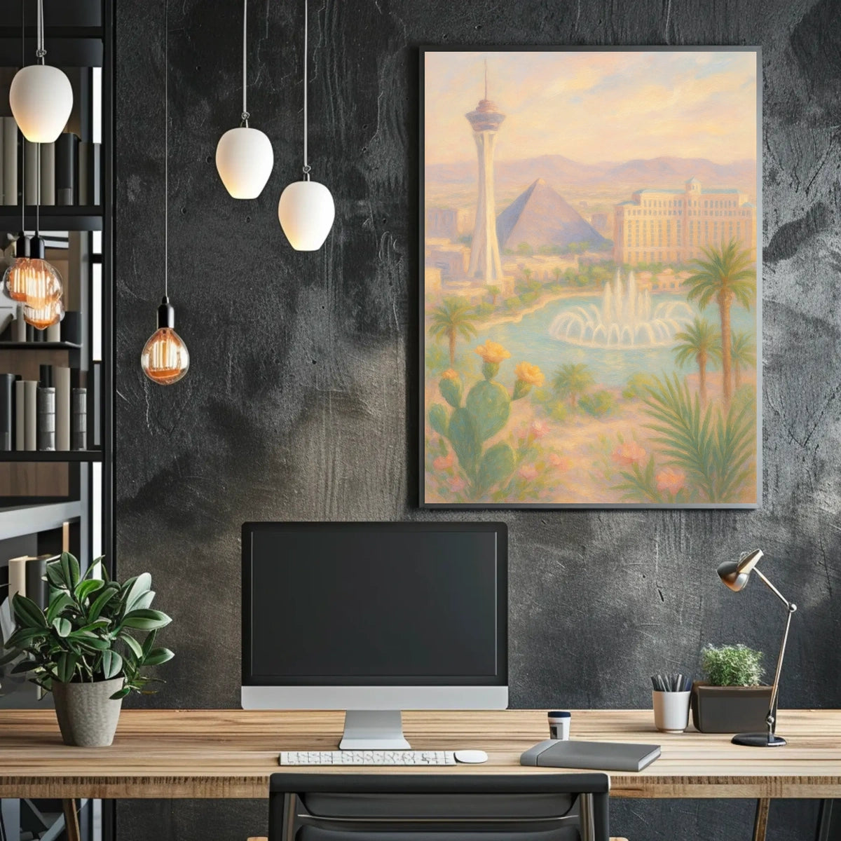 Serene Las Vegas Landscape Poster