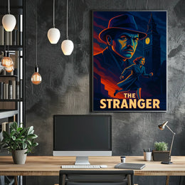 Albert Camus Stranger Photography Realism Wanderlust Poster