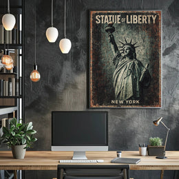 Statue of Liberty New York Poster PosterGoat