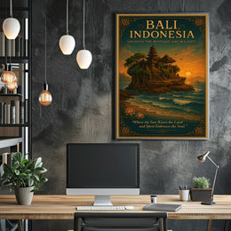 Bali, Indonesia Uncover the Mystique and Majesty Poster