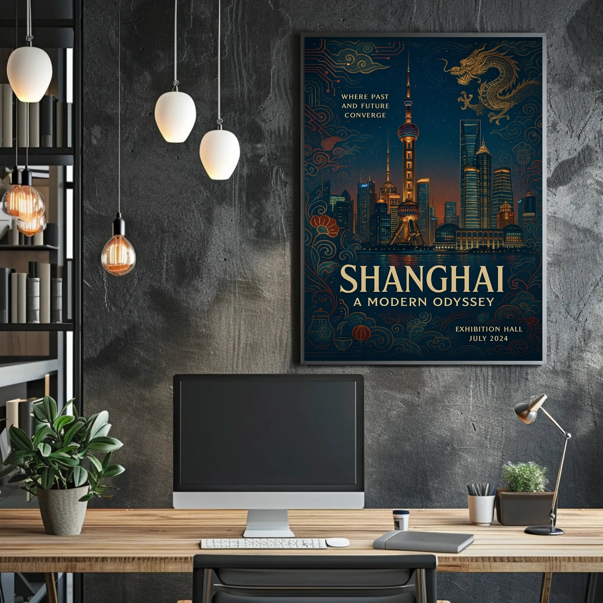 Shanghai A Modern Odyssey Poster