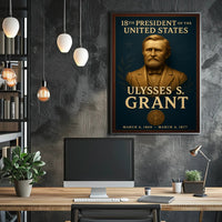 Ulysses S. Grant  18th President Poster PosterGoat