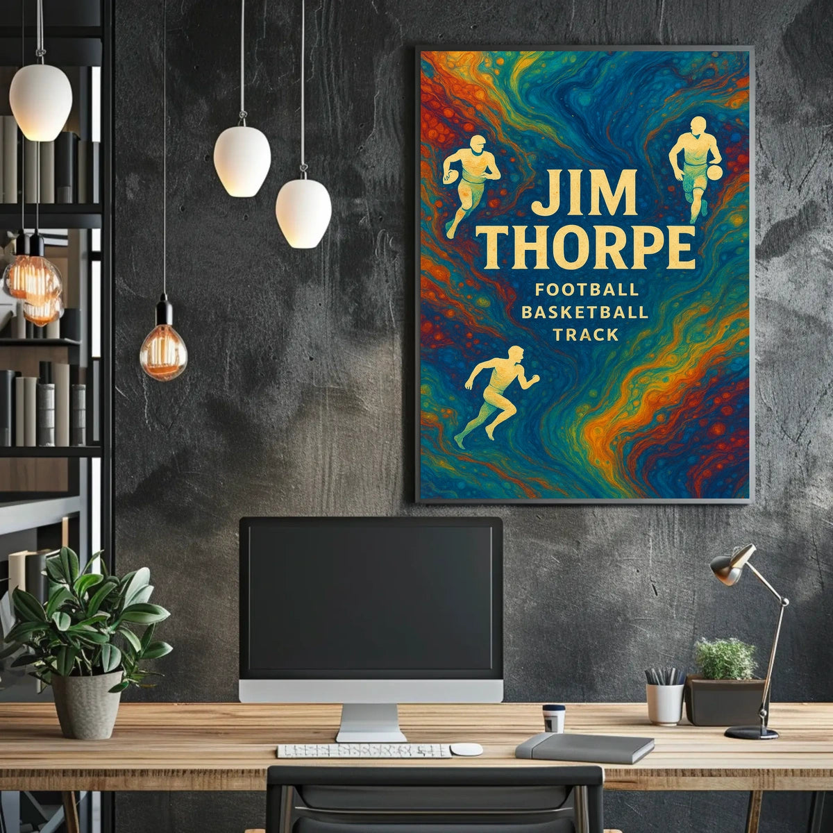Jim Thorpe Multisport Legend Poster