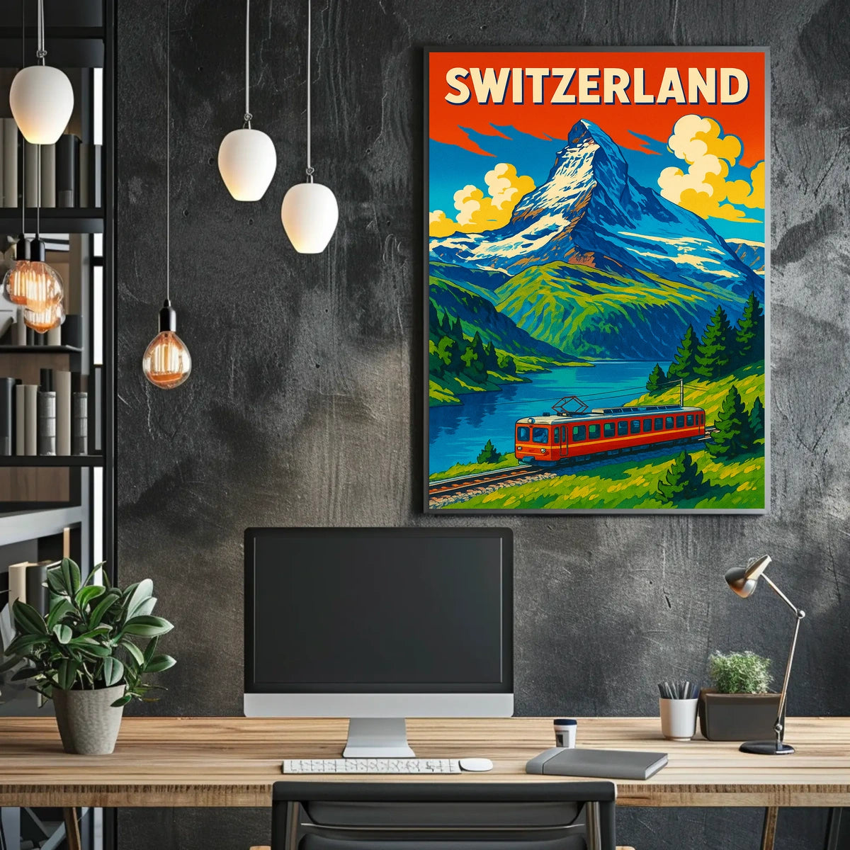 Switzerland Travel Poster