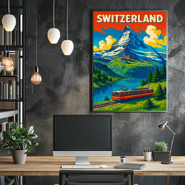 Switzerland Travel Poster