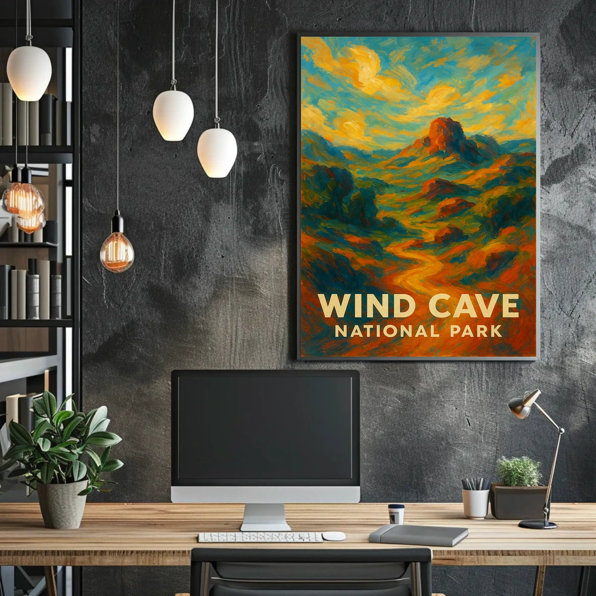 Wind Cave National Park Poster