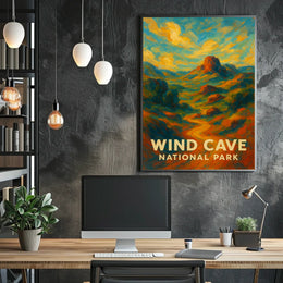 Wind Cave National Park Poster