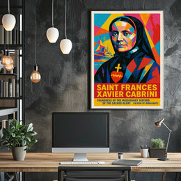 Saint Frances Xavier Cabrini Poster