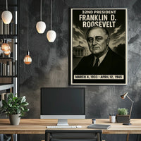 Franklin D. Roosevelt 32Nd President Poster