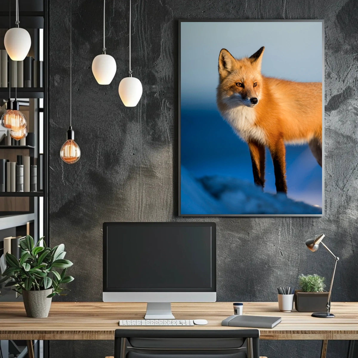 Majestic Fox In The Wild Poster