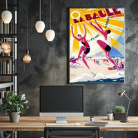 La Baule La Plage Du Soleil Poster