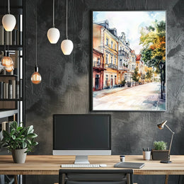 Belarus Minsk Old Town View Poster