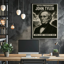 John Tyler 10Th President Poster