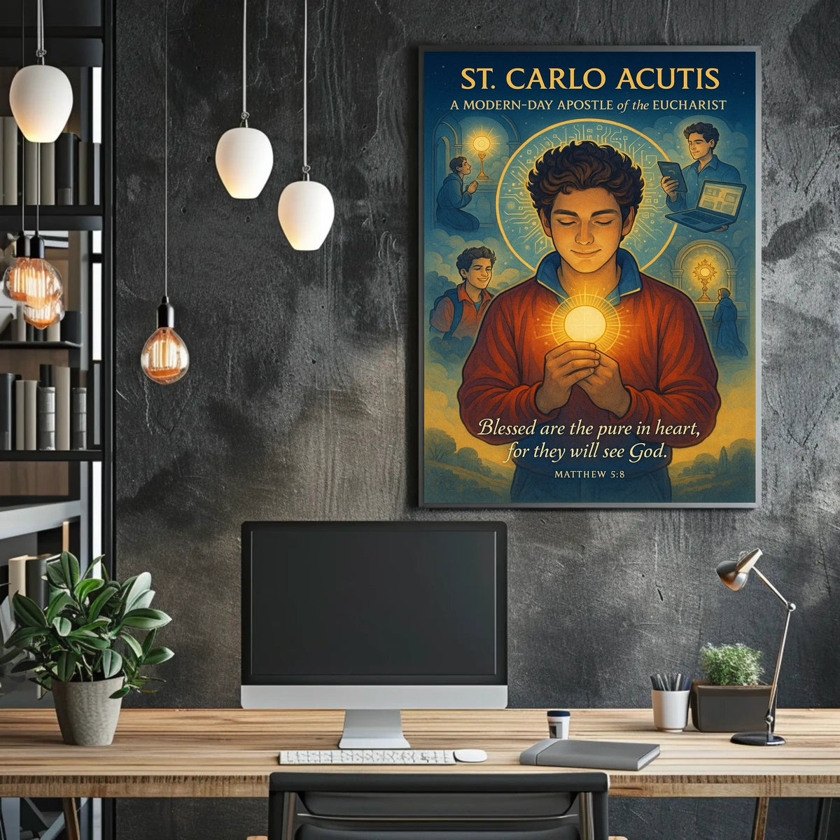 St. Carlo Acutis A Modern-Day Apostle Poster