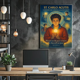 St. Carlo Acutis A Modern-Day Apostle Poster