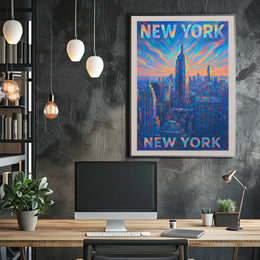 New York Skyline Poster
