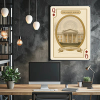 White House Seat Of The Presidency Wall Art Poster