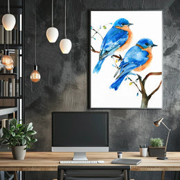 Bluebird Serenity Poster