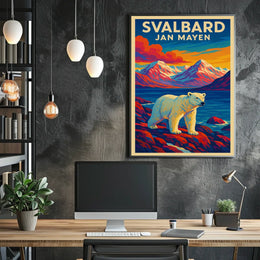 Svalbard and Jan Mayen Adventure Poster