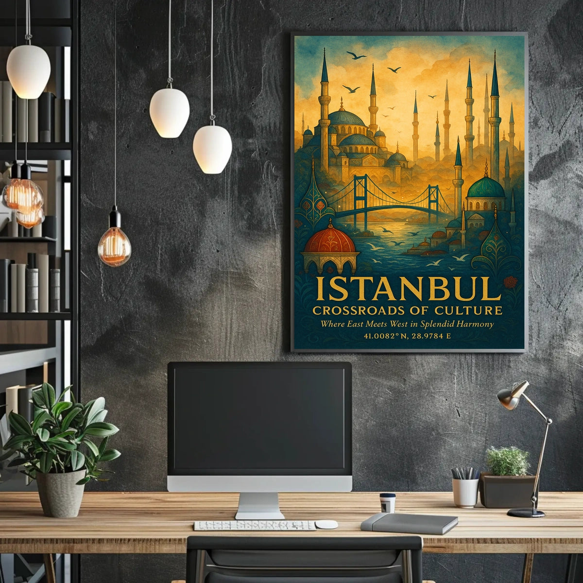 Istanbul Crossroads of Culture Poster
