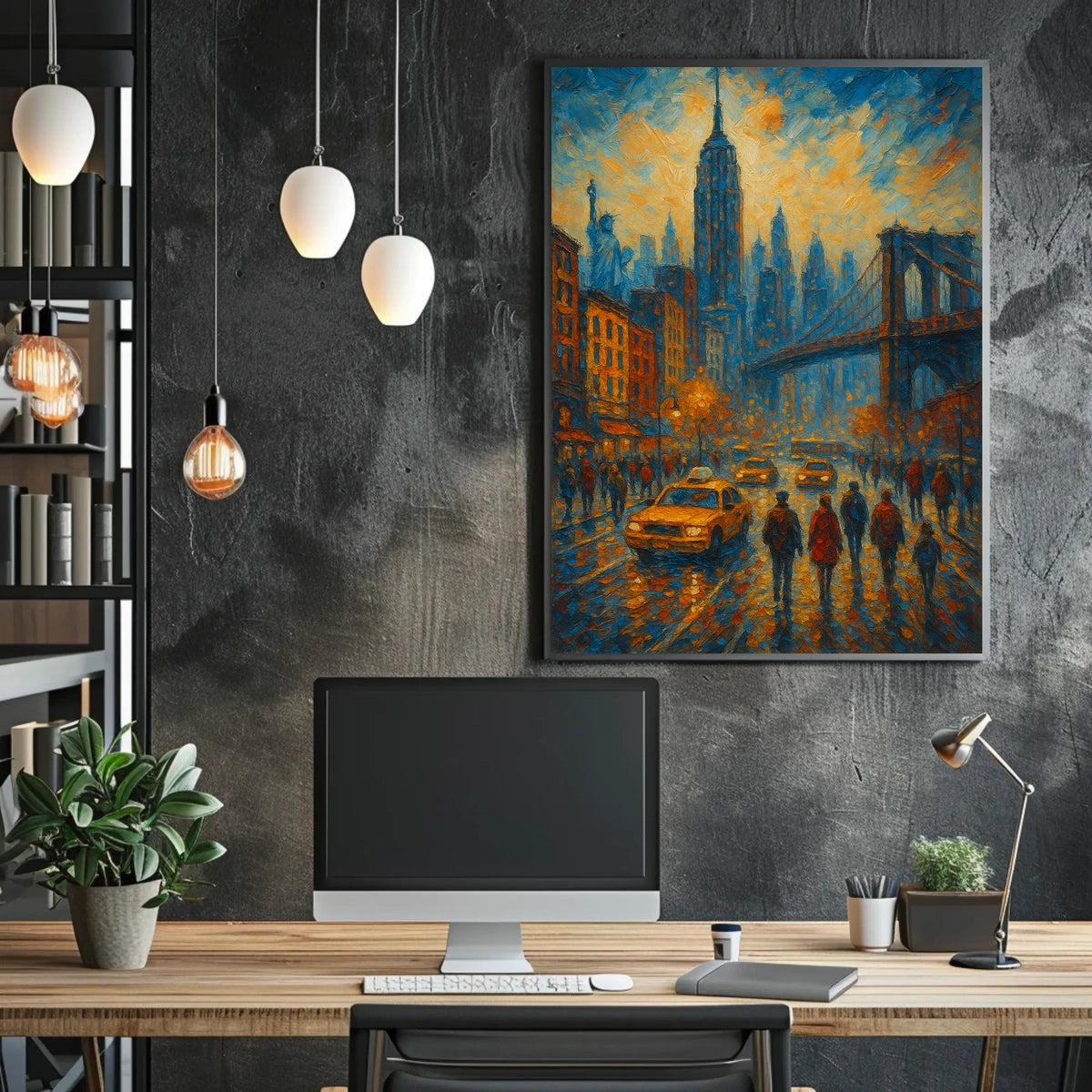 City Lights and Reflections