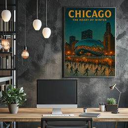 Chicago The Heart of Winter Poster
