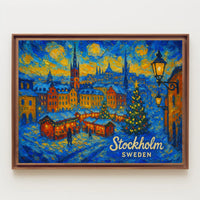 Stockholm Winter Wonderland Poster