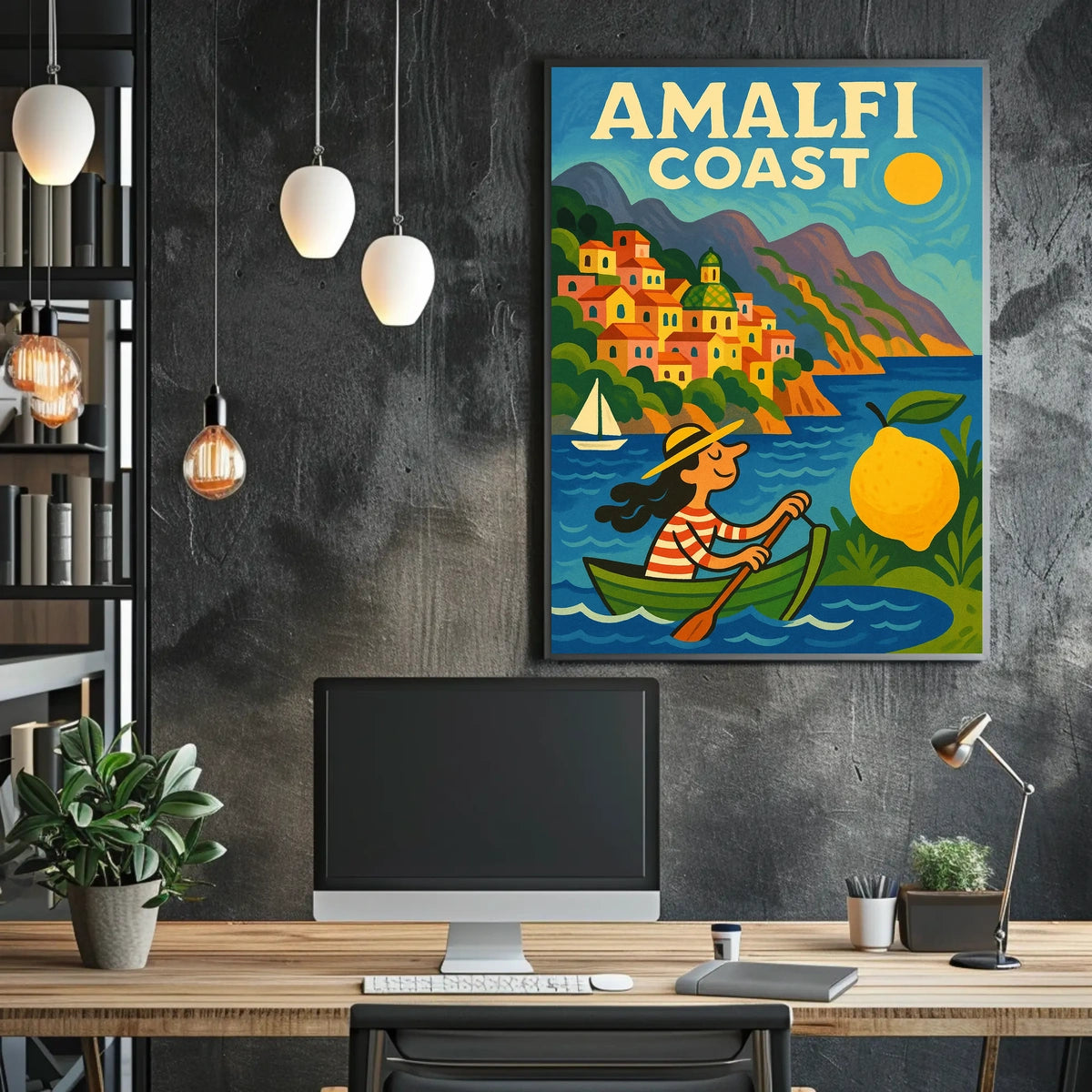 Amalfi Coast Adventure Poster