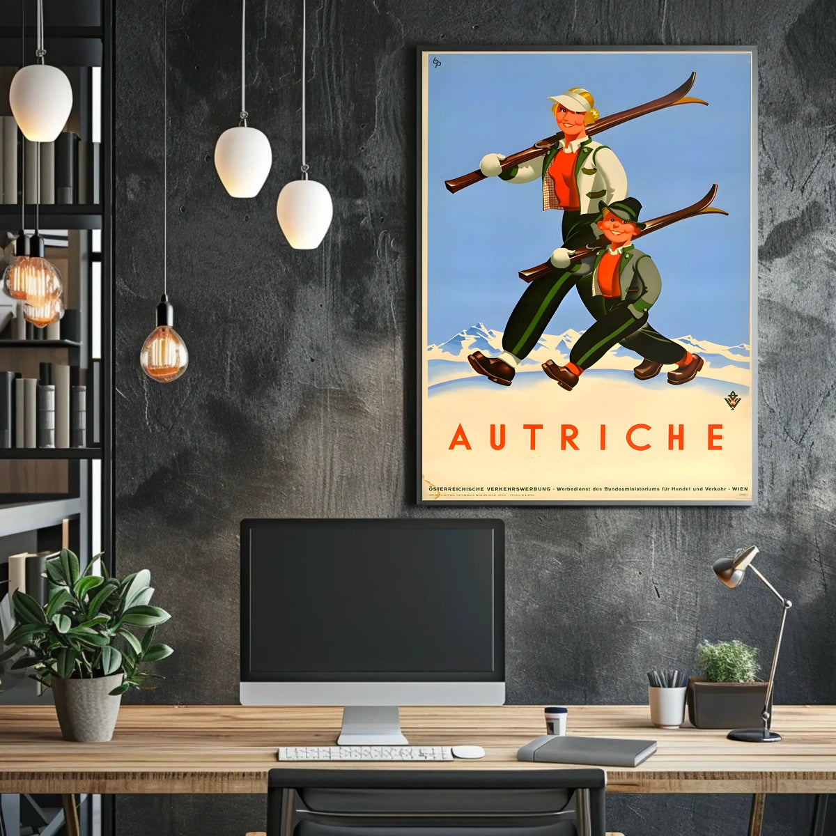 Discover Austria A Winter Adventure Poster