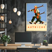 Discover Austria A Winter Adventure Poster
