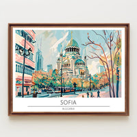 Sofia's Architectural Charm Poster PosterGoat