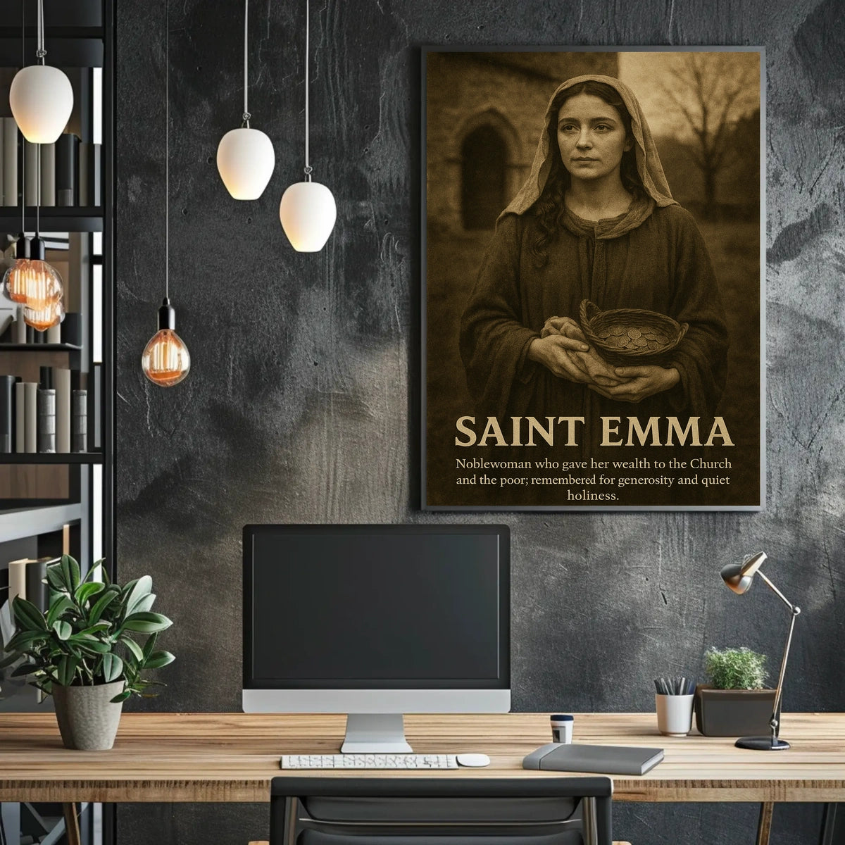 Saint Emma A NoblewomanS Legacy Poster