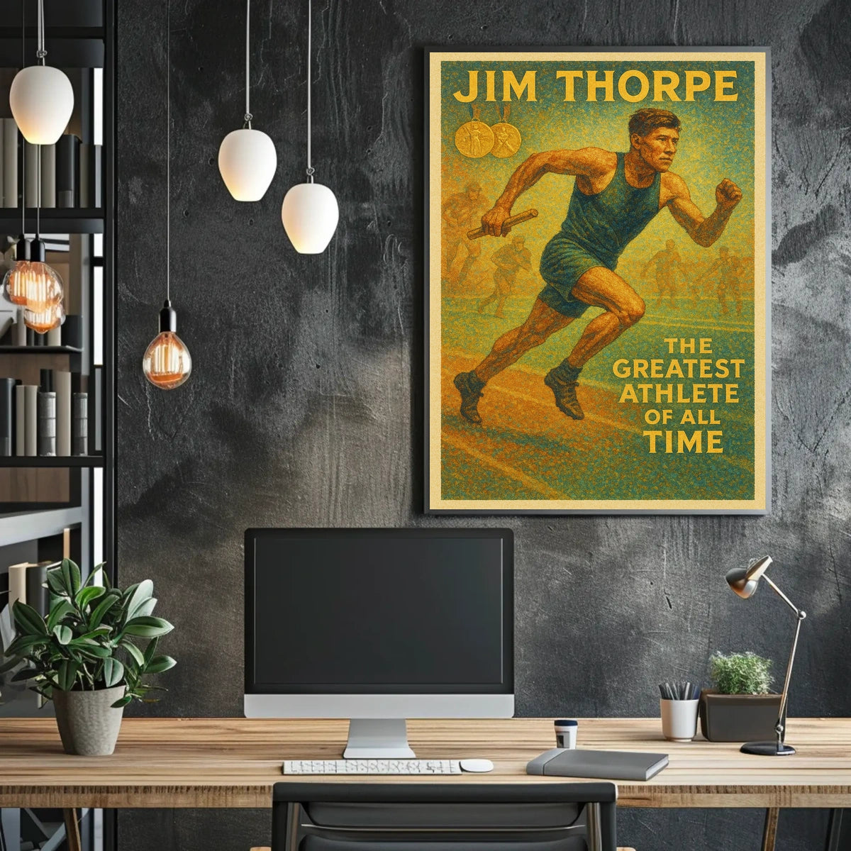 Jim Thorpe The Ultimate Athlete Jim Thorpe Poster