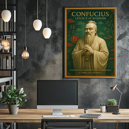 Confucius Legacy of Wisdom Poster