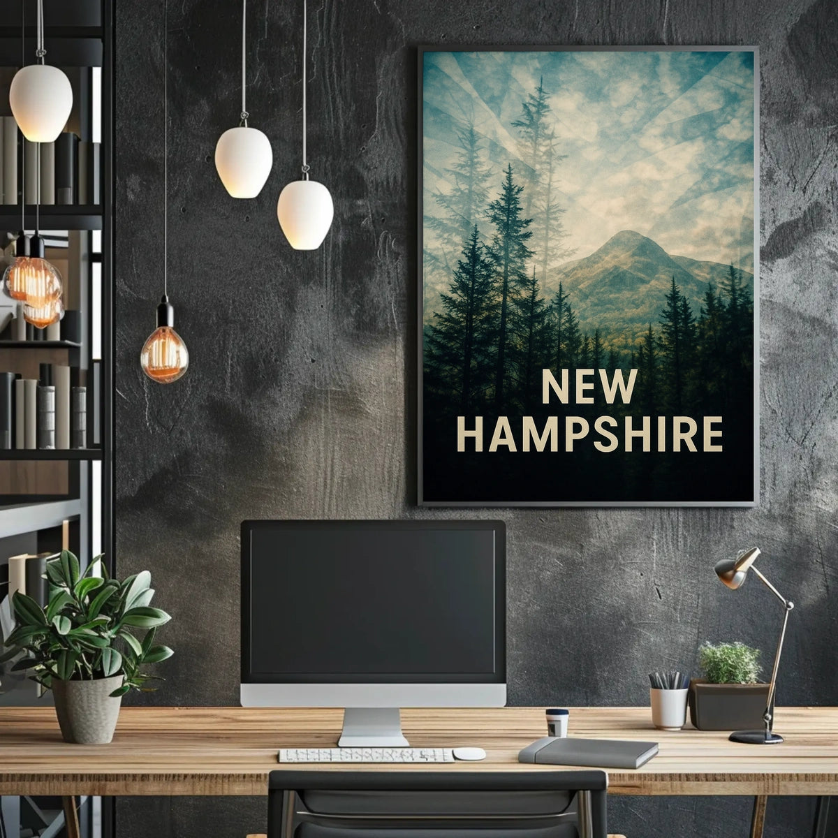 New Hampshire Wilderness Poster