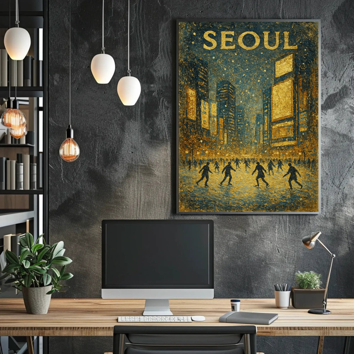 Seoul Winter Wonderland Poster