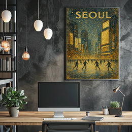 Seoul Winter Wonderland Poster