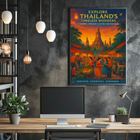 Explore Thailands Timeless Wonders Poster
