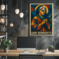 Saint Bernadette Poster