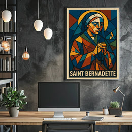 Saint Bernadette Poster