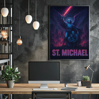 St. Michael Protector Of The City Poster