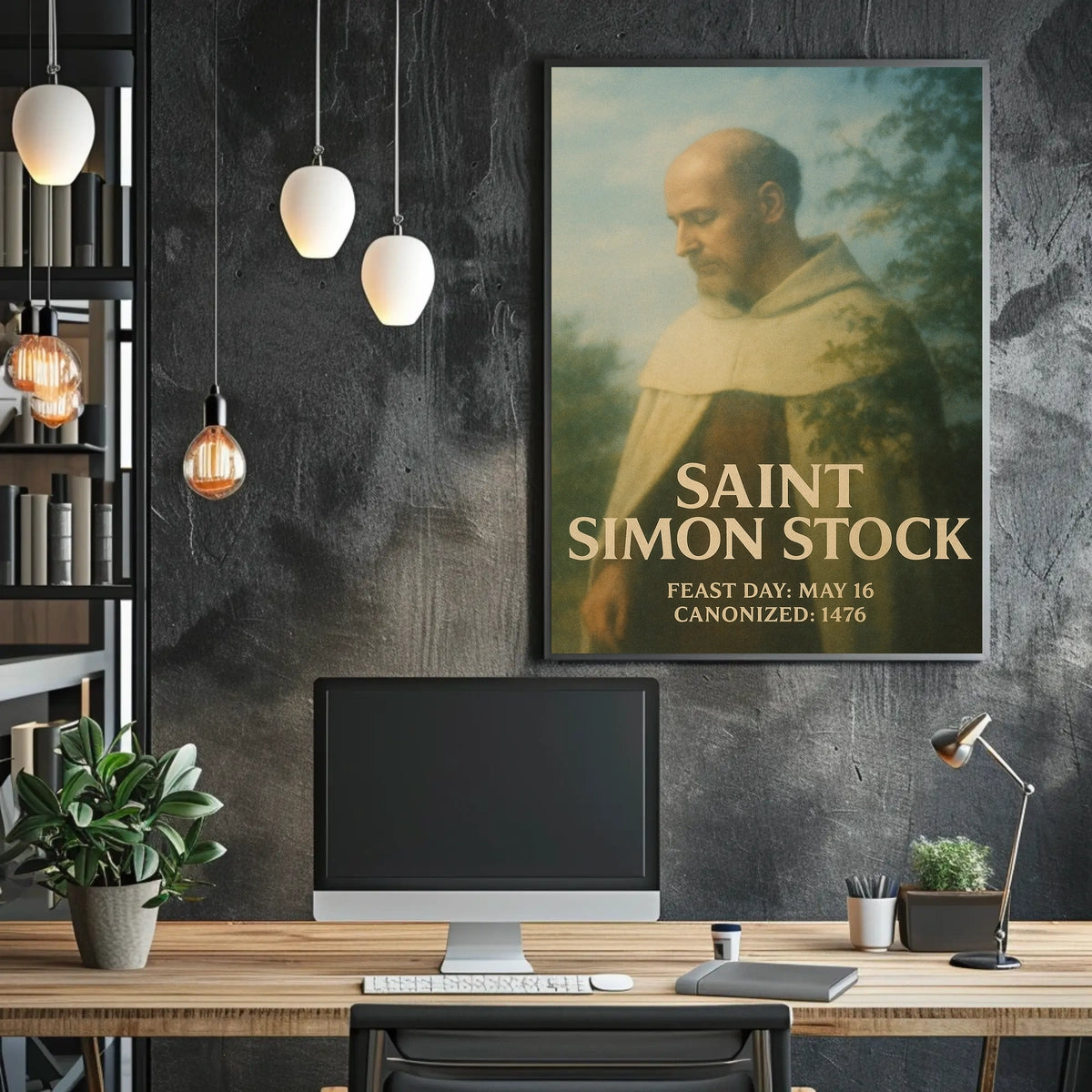 Saint Simon Stock Poster