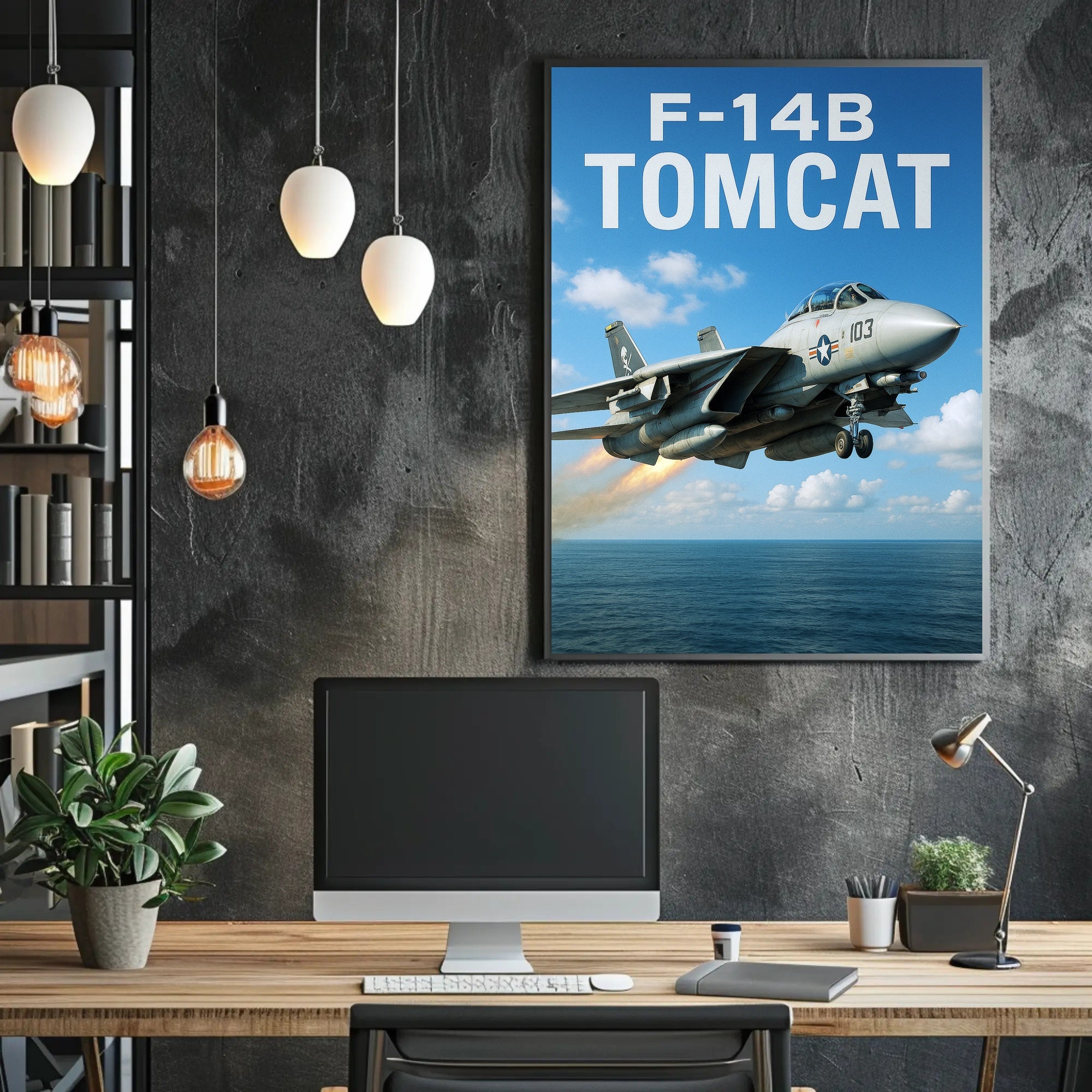 F-14B Tomcat Poster PosterGoat