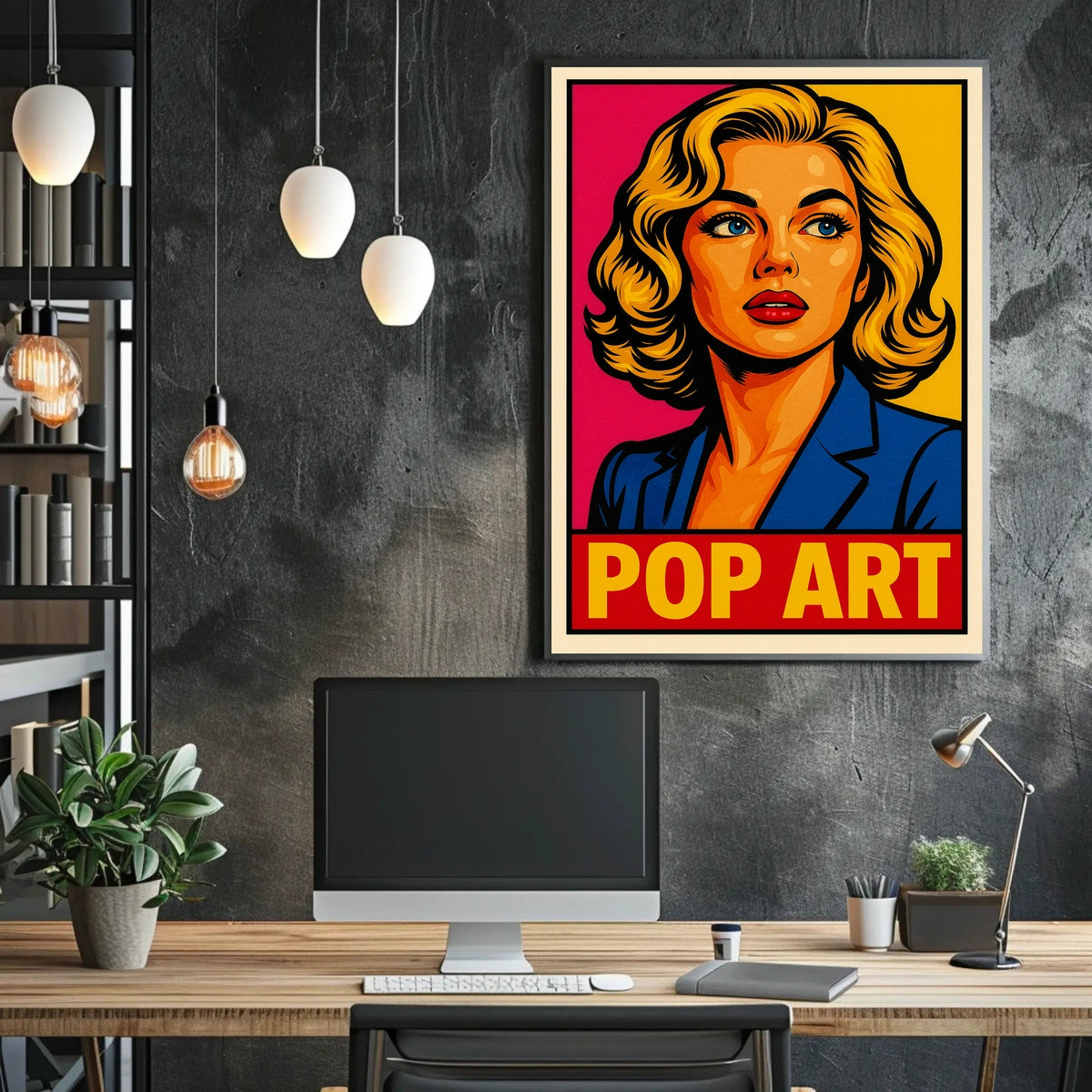 Pop Art Portrait Poster