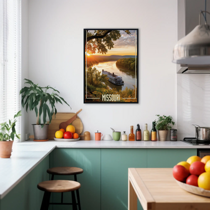 Missouri Vintage Poster