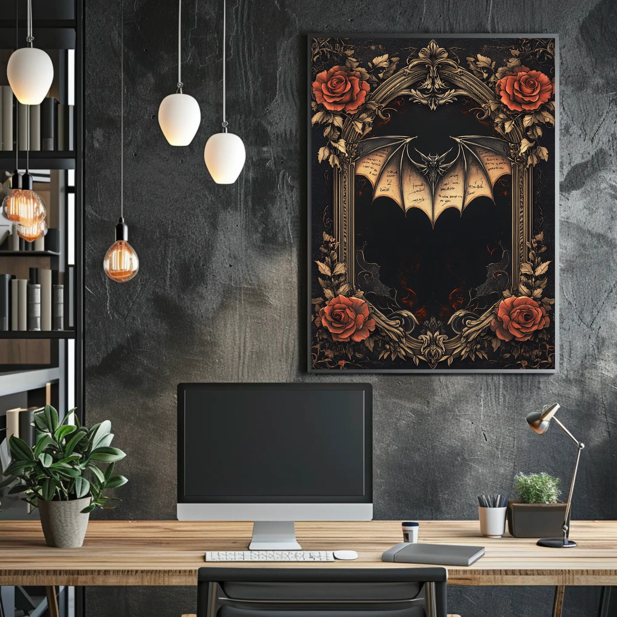 Gothic Elegance Poster