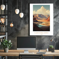 Canyonlands Landscape Poster PosterGoat