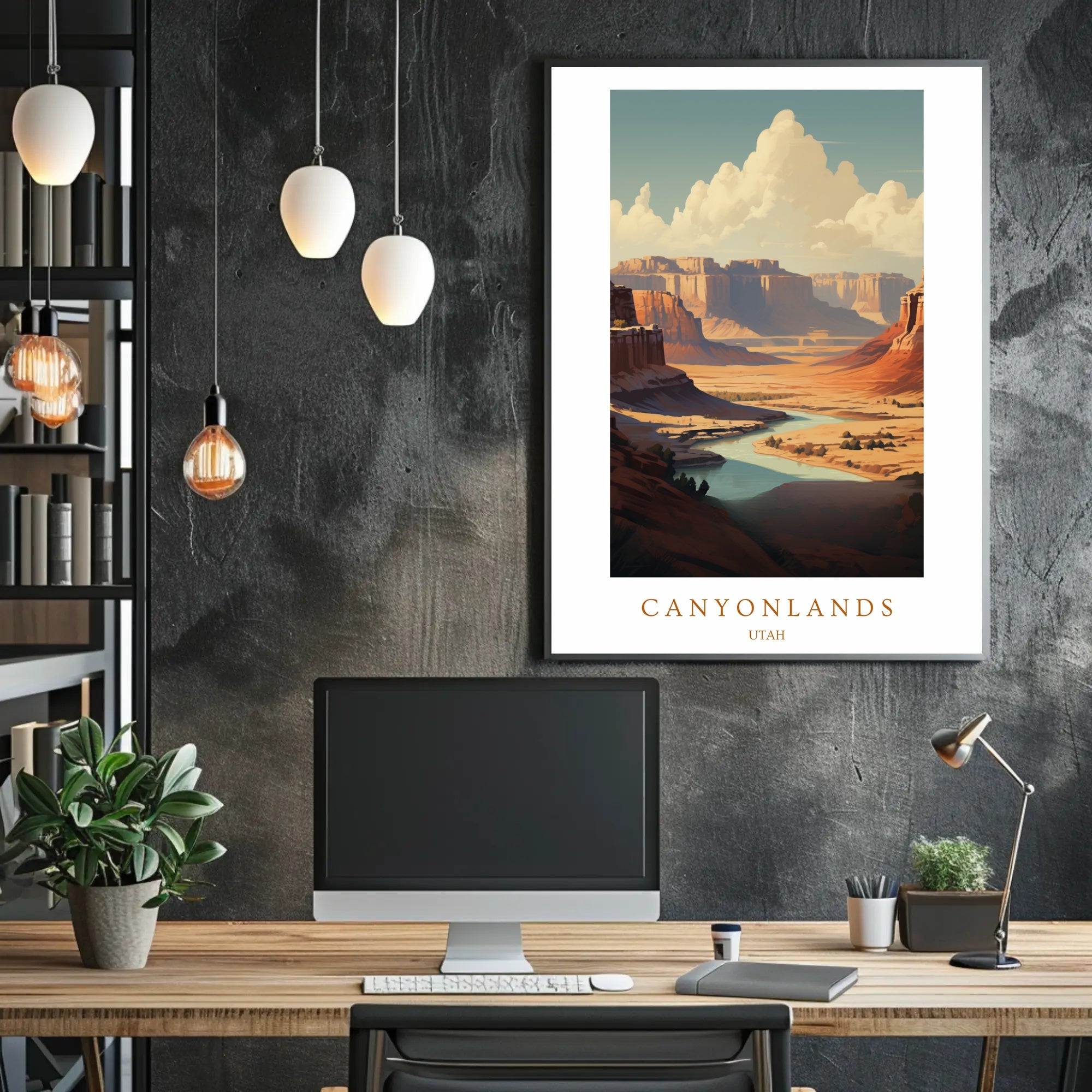 Canyonlands Landscape Poster PosterGoat