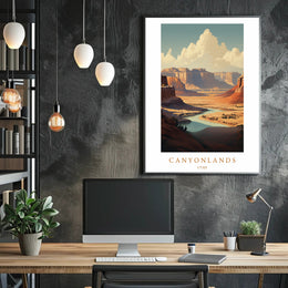 Canyonlands Landscape Poster PosterGoat