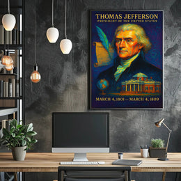 Thomas Jefferson President of the United States Poster